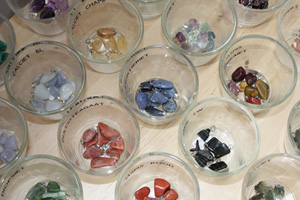 hangertjes van edelstenen en mineralen